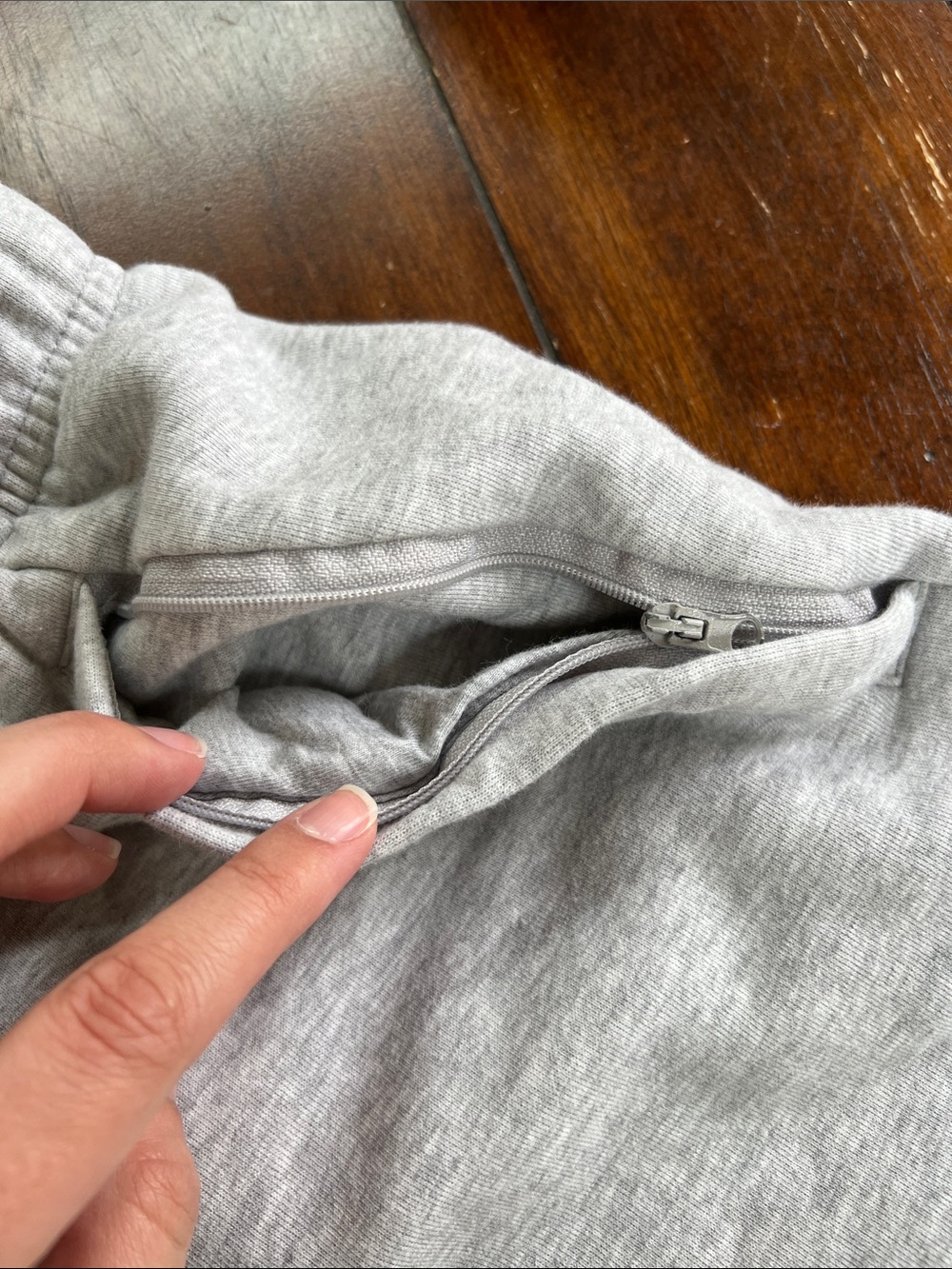 66 North Men's Athletic Heather Gray Pull-On Shorts - Picture 4 of 7